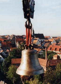 Einbringen der Kreuzglocke